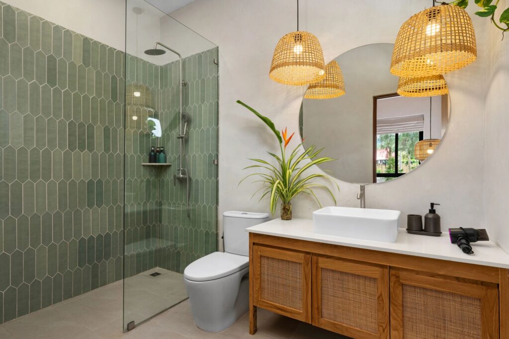 Modern bathroom interior design